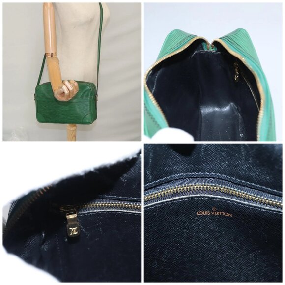 LOUIS VUITTON Epi Trocadero 27 Shoulder Bag Green - Picture 16 of 16